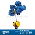 Electric wire rope hoist with free nstallation guide